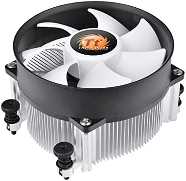 Thermaltake 95W Gravity A2 CPU Cooler For Desktop, 92mm 4-Pins PWM 1200~3500rpm Aluminum Extrusion CPU Cooling Fan for AMD AM5 AM4 CL-P078-AL09WT-A.