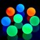 Skylety 8 Pieces Fluorescence Glowing Sticky Balls That Gets Stuck on The Roof Luminous Stress Ball for Decompression Relax Toy Teens and Adults.