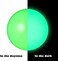 Skylety 8 Pieces Fluorescence Glowing Sticky Balls That Gets Stuck on The Roof Luminous Stress Ball for Decompression Relax Toy Teens and Adults.