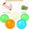 Skylety 8 Pieces Fluorescence Glowing Sticky Balls That Gets Stuck on The Roof Luminous Stress Ball for Decompression Relax Toy Teens and Adults.