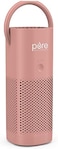 Pure Enrichment PureZone Mini Portable Air Purifier - Cordless True HEPA Filter Cleans AirEliminates 99. 97% of Dust, Odors,Allergens Close to You - Cars, School,Office (Blush.