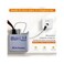 Lunarlipes Upgraded Tone Generator and Probe Kit, Cable Tester, Wire Tracker Circuit Tester 200EP High Accuracy Cable Tester, Line Finder Wire Tracker for Network Cable Collation with Adjustable Volum