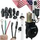 Audiotek Waterproof Universal Electric Power Automatic Antenna Car SUV AM FM Radio Mast Aerial 12V Made with Stainless Steel Built-in Imported Micro Relays, 3C-2V Coaxial Cable.