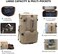 G-FAVOR 40L Travel Backpack, Vintage Canvas Rucksack Convertible Duffel Bag Carry On Backpack Fit for 17. 3 Inch Laptop Bag.