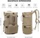 G-FAVOR 40L Travel Backpack, Vintage Canvas Rucksack Convertible Duffel Bag Carry On Backpack Fit for 17. 3 Inch Laptop Bag.