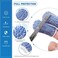 CHENGU 8 Pieces Finger Guard Set for Cutting Knife Guard Finger Cot Stainless Steel Cutting Protector Adjustable Safe Thumb Guard Finger Protector for Cutting Food to Avoid Hurting When Slicing and Ch