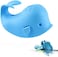 GKGOGO Baby Bath Spout Cover, Whale Design, Blue, Silicone, BPA Free, Age 0-3, Bath Time SafetyCuteness.