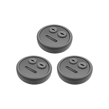 YAOAWE 3 Pack Meat Thermometer Probe Grommet for Grill, Replacement for Weber 85037 Smokey Mountain Cookers Accessories, and Other Grills DIY Probes Port.