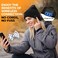 Foxelli Bluetooth Beanie &ndash; Wireless Beanie Hat with Headphones for MenWomen Black.