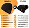 Foxelli Bluetooth Beanie &ndash; Wireless Beanie Hat with Headphones for MenWomen Black.