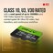 PNY 64GB Elite-X Class 10 U3 V30 microSDXC Flash Memory Card, 3 Count (Pack of 1- 100MB/s, Class 10, U3, V30, A1, 4K UHD, Full HD, UHS-I, micro SD.