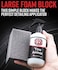 Adam's Polishes Block Applicator (6 Pack&ndash; Trim DressingTire Shine Applicator Pad for Car DetailingReusableCustomizable Durafoamfor Use After Car Wash Wheel Cleaner.