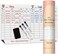 Mewl Twins Daily Log Whiteboard - Reusable Twin Baby Tracker to Log Feeding, DiapersSleep - Newborn Baby JournalSchedule Chart for New Parents, Nanny, Babysitter - PregnancyNew Mom Gift.
