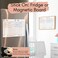 Mewl Twins Daily Log Whiteboard - Reusable Twin Baby Tracker to Log Feeding, DiapersSleep - Newborn Baby JournalSchedule Chart for New Parents, Nanny, Babysitter - PregnancyNew Mom Gift.