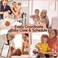 Mewl Twins Daily Log Whiteboard - Reusable Twin Baby Tracker to Log Feeding, DiapersSleep - Newborn Baby JournalSchedule Chart for New Parents, Nanny, Babysitter - PregnancyNew Mom Gift.