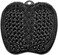 BESKAR Larger Shower Foot Scrubber Mat with Non-Slip Suction Cups- Cleans, Smooths, ExfoliatesMassages your Feet Without Bending, Improve Foot CirculationSoothes Tired Feet- Black.
