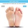 BESKAR Larger Shower Foot Scrubber Mat with Non-Slip Suction Cups- Cleans, Smooths, ExfoliatesMassages your Feet Without Bending, Improve Foot CirculationSoothes Tired Feet- Black.