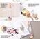 Larrare Crystal Water Bottles 19oz Large Crystal Elixir Infused Water Bottle with Changeable CrystalsGem Water Bottle with Sacred Pattern and Words (Amethyst, Rose Quartz, Clear Quartz.