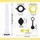 Nother Gas Can Spout Replacement Improved Design Flexible Pour Nozzle Kit with Gasket Stopper Vent Cap Collar Caps for Old Style Water Gas Container Jug Pack of 3.