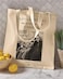 Universal Zone Literary tote bag. Handbag with book design. Book Bag. Library bag. Market bag.