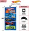 Franco Kids Super Soft Cotton Bath/Pool/Beach Towel, 58 In x 28 In, Hot Wheels.