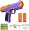 مسدس سهام رغوي من سلسلة DART ZONE Pro-Series MK-2، عصري، متعدد الألوان، 8.5 × 15.5 × 4.75 بوصة، للأعمار من 8 إلى 12 عامًا، للجنسين.