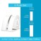 NIIMBOT Label Maker Tape D11 Adapted Label Print Paper 3 Large3 Medium Standard Laminated Office Labeling Tape Replacement for D11 Handheld Label Machine Waterproof Tear Proof 6 Roll White.