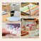 NIIMBOT Label Maker Tape D11 Adapted Label Print Paper 3 Large3 Medium Standard Laminated Office Labeling Tape Replacement for D11 Handheld Label Machine Waterproof Tear Proof 6 Roll White.