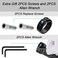 Hapleby Premium Bike Handlebar Grips, Single/Double Lock-on Bike Handlebar, Professional Mountain Bicycle Handlebar Locking Grips with Anti-Slip, Come with Allen Wrench 2PCS(Classic, Ergonimic.