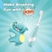 Papablic Toddler Sonic Electric Kids Toothbrush for Ages 1-3 Years, Baby Electric Toothbrush with Cute Dino Cover and Smart LED Timer, 2 Brush Heads (Debby.