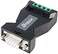 DTECH RS232 to RS485 Converter Serial Adapter with 4 Position Terminal Block for Long Haul Data Communication Supports 600W Anti-Surge.
