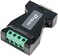 DTECH RS232 to RS485 Converter Serial Adapter with 4 Position Terminal Block for Long Haul Data Communication Supports 600W Anti-Surge.