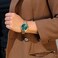 Nine West Women's Crystal Accented Bracelet Watch.