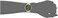 Nine West Women's Crystal Accented Bracelet Watch.