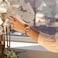 Nine West Women's Floral Dial Strap Watch.