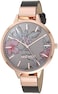 Nine West Women's Floral Dial Strap Watch.