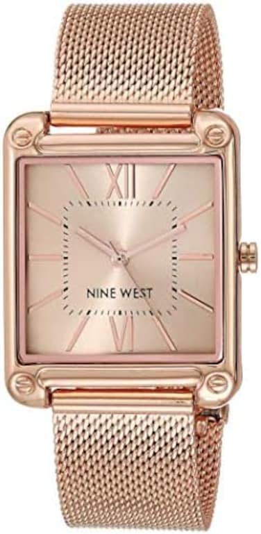 Nine West Women's Mesh Bracelet Watch.