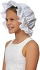 Skeleteen White Mob Cap Accessory - Grandma Night Bonnet Colonial Costume Nightcap Mop Hat Accessories for Maid Girls and Women.