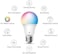Kasa Smart New Bulb, Full Color Changing Dimmable WiFi Light Bulb Compatible with Alexa and Google Home, A19, 9W 800 Lumens,2. 4Ghz only, No Hub Required, 1-Pack (KL125, Multicolor.