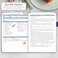 Legend Planner Recipe Book &ndash; Blank Family Cookbook to Write In Your Own Recipes &ndash; Empty Cooking Journal &ndash; Personalized Cooking Notebook, Hardcover, A5, 58 Recipes In Total (Mystic Blue.