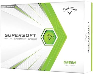 Callaway Golf 2021 Supersoft Golf Balls (One Dozen.
