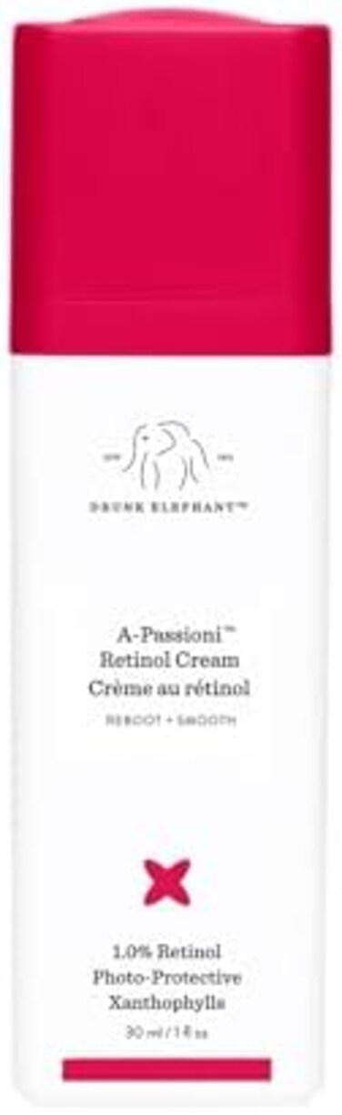 Drunk Elephant A-Passioni Retinol Anti-Wrinkle Cream. Brightening, Restorative and Vegan Face Cream with Vitamin F (30 mL / 1 Fl Oz.