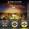 Eletorot Patio Umbrella Lights-Rechargeable Outdoor Lights for Decor, Table Light 28 LED 3 Lighting Modes, Cool Patio Pool Accessories Backyard Decor.