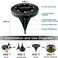 kdorrku Solar Powered Ground Lights 8 Pack - IP68 Waterproof Outdoor LED Disk for Garden, Non-Slip Landscape Path Lighting, Patio Lawn Yard, Pathway Wear-Resistant Deck Walkway Decor (Warm White.
