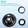 APPLIANCEMATES WB31M19 WB31M20 Drip Pan Bowl Set 4 Pack Compatible with GE Electric Range , Replacement Part 2 Pack for 8 inch and 2 Pack for 6 Inch Burner (Black Porcelain.