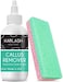 Karlash Professional Best Callus Remover Gel for Feet And Foot Pumice Stone Scrubber Kit Remove Hard Skins Heels and Tough Callouses from feet Quickly and Effortless 4 oz (1 Bottle.