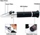 Hallocool Salinity Refractometer for Aquarium Marine Seawater Fishkeeping Saltwater Refractometer Dual Scale Specific Gravity Salinity Tester Hydrometer 0-100 PPT1. 000-1. 070 Optics Salinity Meter wi