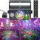 MSUOVH Party Lights with Disco Ball, Sound Activated Strobe Lighting for DJs, Clubs, Bars, Karaoke - Remote Control, Holiday Lights for Home Parties, Birthdays, Christmas.