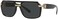 Versace Man Sunglasses Black Frame, Dark Grey Lenses, 58MM.