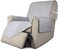 Easy-Going Recliner Chair Slipcover Reversible Sofa Cover Water Resistant Couch Cover Furniture Protector with Elastic Straps for Pets Dog (Recliner, Light Gray/Light Gray.